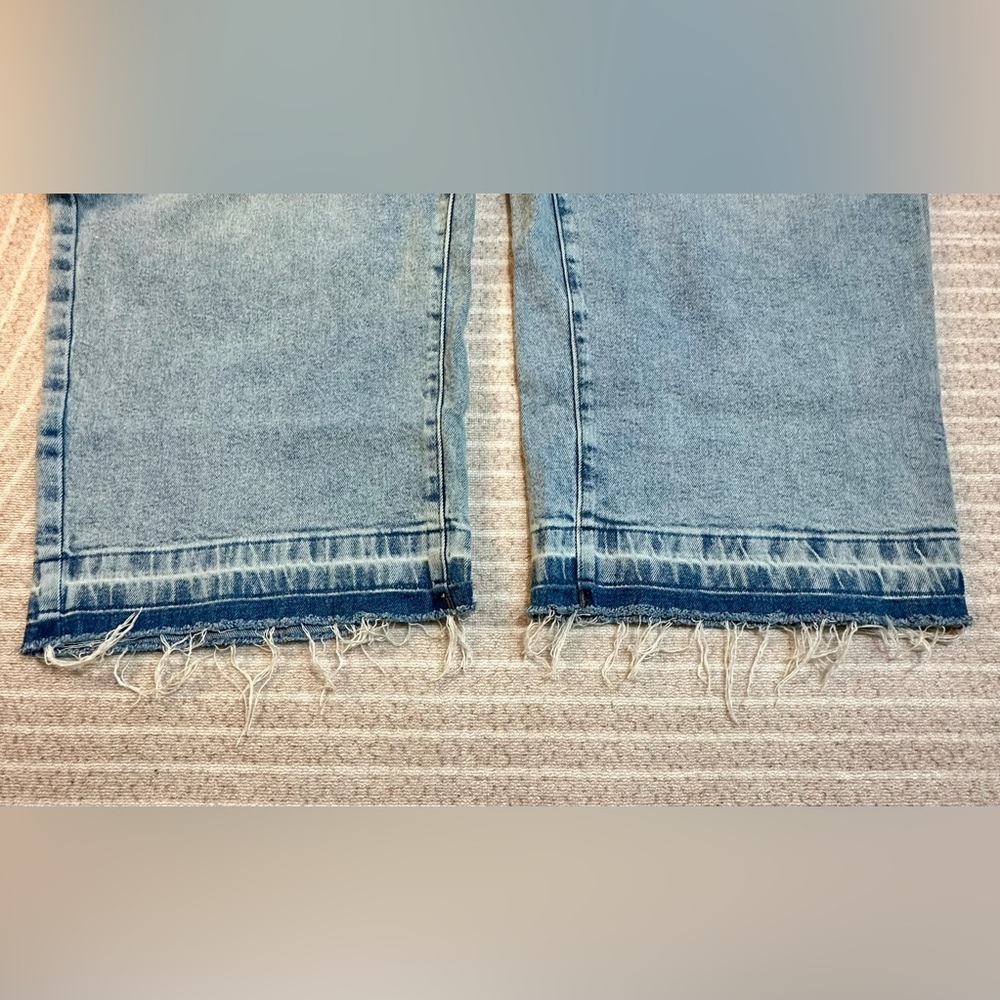 Lane Bryant Ankle Jeans Crop Raw Hem plus Size 18 women’s casual Stretch - Picture 9 of 9